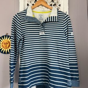Joules striped sweatshirt top